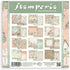 STAMPERIA INTERNATIONAL, KFT PAPER PAD 12X12 10PK HOUSE ROSE, 30.5 x 30.5 (12" x 12"), Multicoloured...