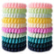 No Crease Spiral Hair Ties 20 Pieces Traceless Coil Hair Ties No Damage Phone Cord Hair Ties Elastics Hair Coils Plastic Hair Bands Spiral Bracele...