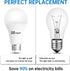Noger 3-Way Led Light Bulbs A21 ?6 Pack?, 50 100 150W Equivalent, 5000K Daylight, 3 Way E26 Light Bulbs for Reading, 500-1600-2200LM...