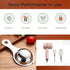 Hand Mixer, Portable Electric Cordless Handheld Mixer, 3-speed Usb Rechargeable withTwin Mixer Whips and Egg Separator for Whipping or Mixing Eggs...