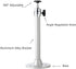 Wall Ceiling Mount Hanger 5KG Load Mounting Bracket for Mini Projector Camera (Silver-Mini)...