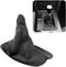 KBH Shift Boot Cover for Ford Mustang 2005 2006 2007 2008 2009, Vinyl Leather, Car Shifter Change Dust Cover, Vinyl Leather, Anti-scratch, Black...