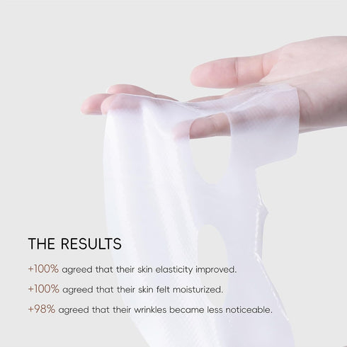 Deep Collagen Anti Wrinkle Lifting Mask, Bio-Collagen Real Deep Mask, Korean Face Mask, Bio Collagen Face Mask Overnight (5pcs)...