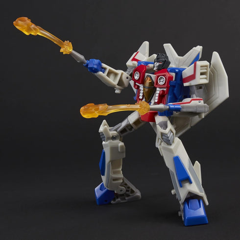 Transformers Bumblebee Cyberverse Adventures Toys Deluxe Class Starscream Action Figure, Seeker Strike Action Attack, 5-inch...