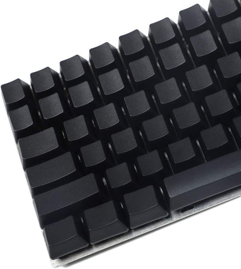 YMDK White Black Dolch Thick PBT 84 68 64 Blank Keyset OEM Profile Keycaps for MX Mechanical Keyboard Keychron K2 K6 Keycool Tada68 YD64 (Black)...