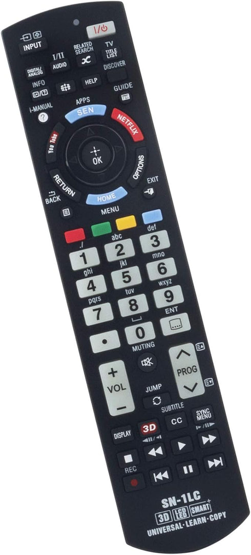 SN-1LC Universal Replacement Remote Control fit for Sony Bravia Smart TV KDL-32W600D KDL-40R550C KDL-48R550 KDL-55W650D XBR-55X900C XBR-55X850C XB...