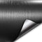 VViViD Black Wood Grain Faux Finish Textured Adhesive Vinyl Wrap Film DIY No Mess Easy to Install Air-Release Adhesive (2ft x 48 Inch)...