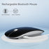 TENMOS M18 Bluetooth Mouse, USB C Rechargeable Wireless Mouse, Triple Mode (Dual Bluetooth+USB) Computer Silent Mice Portable with USB Receiver Ty...