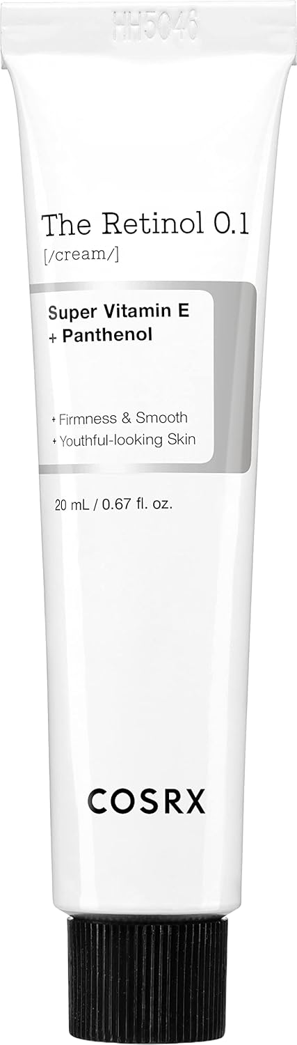 COSRX Retinol Cream, 0.67 Oz, Anti-aging Eye & Neck Cream with Retinoid Treatment to Firm Skin, Reduce Wrinkles, Fine Lines, Signs of Aging, Gentl...
