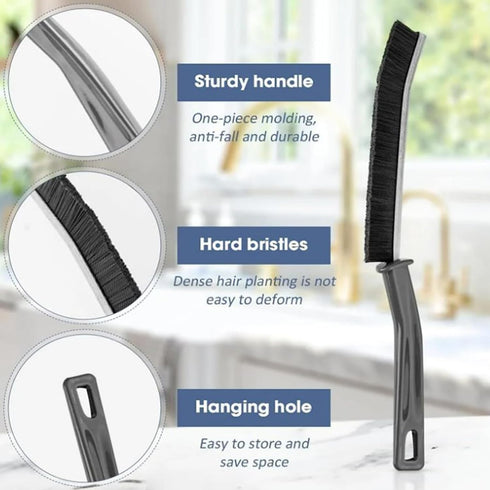 3Pcs Crevice Cleaning Brush?Gap Cleaning Brush, Bathroom Gap Cleaning Brush,Dead Corners Multifunctional Brushes, for Bathroom Kitchen Tiles Windo...
