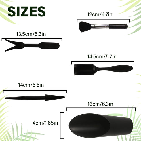Succulent Gardening Tools Set,Mini Garden Hand Tool?Durable Stainless Steel & ABS,Comprehensive Plant Care for Plant Lovers Garden Workers Perfect...
