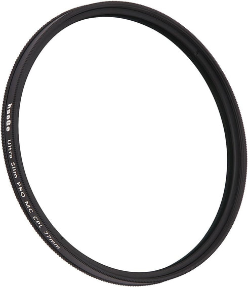 Haoge 77mm MC CPL Multicoated Circular Polarizer Polarizing Lens Filter for Canon 70-200mm f/2.8L, 17-40mm f4L, 100-400mm f/4.5-5.6L, 24-105mm f/3...