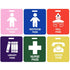 Unbreakable PVC Hall Pass Lanyards,Mlife School Passes Set for Teachers 12 Pack Hall, Bathroom, Library, Office and Nurse Classroom School Supplie...