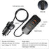Car Charger 4-Port 120W max,with 1.5m Extension Cable for Rear Seats,120W Max Total Output,Car Cigarette Lighter Adapter with LED Digital Display,...
