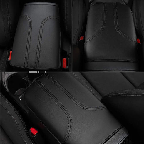 INTGET Car Center Console Armrest Cover for Nissan Rogue 2014-2020 Nissan Rogue Sport Accessories 2017-2021 2022 Leather Elbow Arm Rest Cover Pad ...