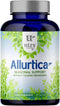 Allurtica | Sinus & Respiratory Support Supplement with Quercetin and Stinging Nettle | Seasonal Support for Adults & Kids | Non Drowsy | 40 Capsu...