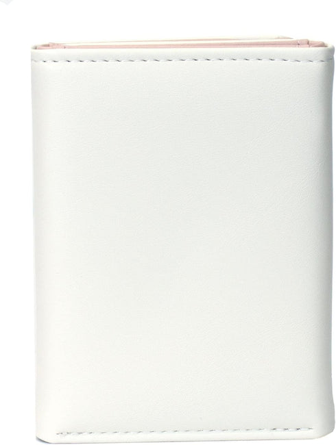 Small Wallets for Girls Cute Bear Print Wallet Small Tri-folded Wallet Cash Pocket Card Holder ID Window Purse for Women (Beige)...