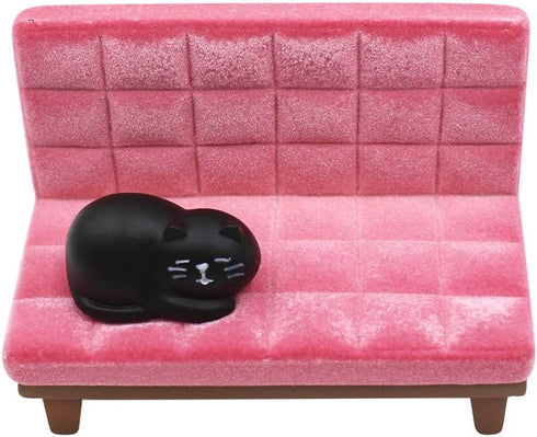 Bolley Joss Desk Cell Phone Holder Stand Pink Sofa with Cute Cat Kitty for Office Free You Hands Home Ornament...