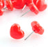 100pcs Heart Shape Push Pins for Home School Office Notice Board Cork Board,Cute Thumbtacks Tacks Decorative Pushpins Accessories Supplies Red...