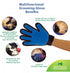 Dog Grooming Gloves for Cats and Dogs, Soft Rubber Pet Grooming Gloves with Comfortable Handle for Cleaning Dirty Paws, Dirty Dog Brushing Gloves ...