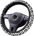 Swono Leopard Print Non-Slip Steering Wheel Cover Wild Animal Snow Leopard Neoprene Car Steering Wheel Covers Grip Automotive Steering Wheel Prote...