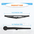 Rear Windshield Wiper Blade Kits, 14in Rear Windshield Back Wiper Accessories Compatible With Grand Cherokee 2005-2010#05139836AB...