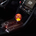 Blueshyhall LED Glass Crystal Shift Knob, Multicolor Gradient Gear Stick Shifter Lever Handle for AT/MT Car Stick Lever Head (Star pattern)...