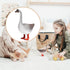 Goose Statue Farm Animal Sculpture: Garden Goose Statue Yard Farm Animal Figurine Country Easter Patio Home Decoration for Indoor Outdoor Desktop(...