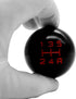 HiSport 5 Speed Gear Shift Shifter knob, Car Racing Sphere Shift Knob Universal with 3 Adapters for Manual Car (M 8 * 1.25, M 10 * 1.25, M 10 * 1....