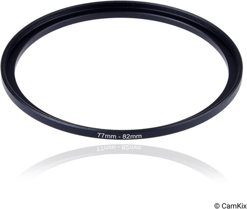 Step Up Lens Filter Adapter Rings - Set of 9 - Allows You to Fit Larger Size Lens Filters on a Lens with a Smaller Diameter - Sizes: 37-49, 49-52,...