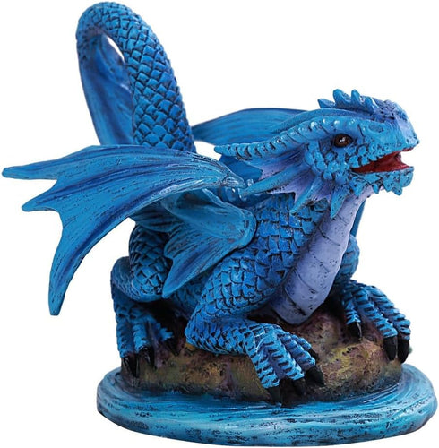 Pacific Giftware Anne Stokes Age of Dragons Little Water Dragon Home Tabletop Decorative Resin Figurine...