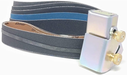 Knife Sharpening Angle Guide with 5 Pack 1X30 Sharpening Sanding Belts...