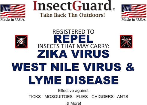 $averPak InsectGuard Mosquitoes Flies Ticks Insect Repellent Mens Womens Hiking Camping and Hunting BodyForge Baseball Caps...