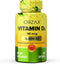 ORZAX Vitamin D3 2000 iu (50 mcg) - 1 Year Supply for Strong Muscle Function and Immune Support - Mood Supplement for Wellness (360 Softgel)...