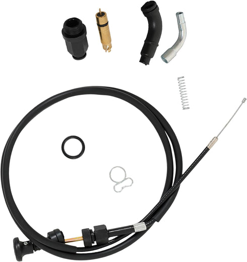 WFLNHB Carburetor Choke Cable and Valve Plunger Kit Replacement for Honda Rancher 350 TRX350FM TRX350TE TRX350TM TRX350FE Foreman 400 TRX400FW 199...