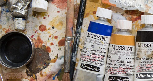 Schmincke MUSSINI® - finest artists' resin oil colors, sapphire blue - 35 ml...