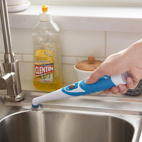Electric Cleaning Brush with 4 in 1 Multiple Brush Heads,Indoor Household Cordless Motorized Brush for Bathroom Toilet Kitchen Tile Crevice...