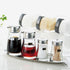 Glass and Stainless steel Soy sauce Pot by FORMA...