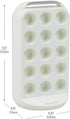Mind Reader Single Serve Coffee Pod Carousel, 30 Pod Capacity, Countertop Organizer, 6.75"L x 6.25"W x 12.5"H, White...