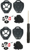 4 Button Replacement Key Fob Cover Shell fits for Toyota Scion TC RAV4 2008-2013 Avalon 2007-2011 Camry 2008-2013 Corolla 2009-2014 Venza Key Fob ...
