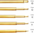 5pcs FriHobby Small RC Hex Screwdriver Set for Axial SCX24 Repair Tool Kits 0.9mm 1.27mm 1.3mm 1.5mm 2.0mm Mini Hex Driver Set Titanium Bit Tips...