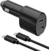 Samsung Super Fast Dual Car Charger (45W+15W) with Super Fast Charging Cable for Samsung Galaxy S22 S21 S20 Ultra Plus Note 10+,Google Pixel,Note ...