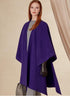 Vogue Misses' Loose-Fitting Unlined Cape Sewing Pattern Kit, Code V1818, Sizes XS-S-M-L-XL-XXL, Multicolor...