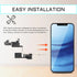 for iPhone 11 PRO MAX WiFi Bluetooth Antenna Flex Cable Replacement 11PROMAX WLAN Bluetooth Antenna Connector with Repair Fix Tool A2161 A2220 A22...