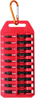 Impact Bit Set W/clip, T10-T40 TORX,10-Piece, 2 Inch Length, Industrial Strength, 1/4" Hex Shank...