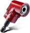 1/4 Inch 105 Degree Right Angle Driver Adapter Hex Shank Power Screwdriver,Quick Change Drive and Magnetic Bit Socket Right Angle Drill Attachment...