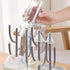 Baby Essentials,Bottle Drying Rack,Baby Bottle Drying Rack,Drying Rack for Kitchen Counter,Detachable Bottle Dryer Holder with Base.for Nipples,Cu...