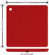 Trivets for Hot Dishes and Pots, Silicone Pot Holders, Heat Resistant Mats for Countertop, Square Trivet Mat for Quartz Countertops, Pack of 4 Gra...