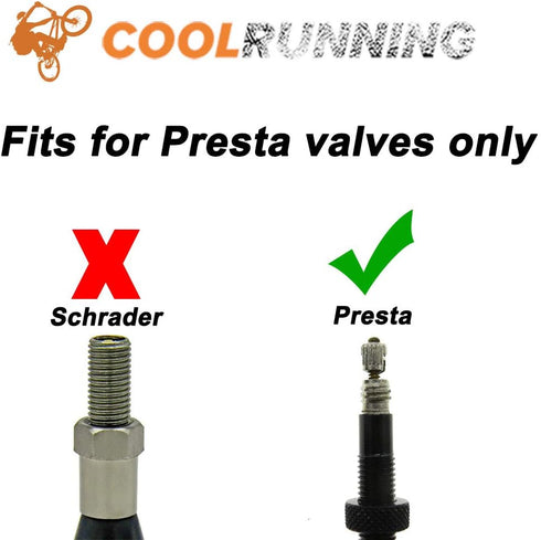 Presta Valve Caps Black,Plastic Bike Dust Caps Tire - Bicycle Presta/French Valve stem Cover for MTB Mountain/Road Bikes, Bike Accessories,Outdoor...