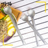 TiTo Titanium Long Handle Spork and Spoon Eco-Friendly Ultralight Portabale Flatware for Outdoor Camping Backpacking Hiking Travel Picnic Tablewar...
